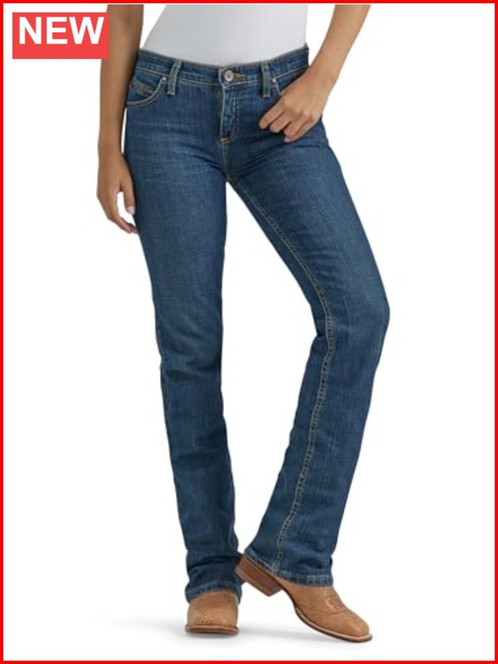 Wrangler Q-Baby Mid Rise Boot Cut Ultimate Riding Jean